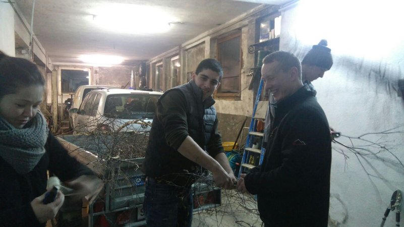 Vorbereitungen Kramperln